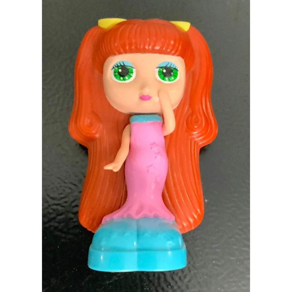 Diva Starz 2001 Mcdonald's Happy Meal Toy Mattel Pink Dress‎ Green Eyes